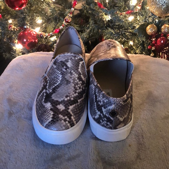 Steve Madden Shoes - Steve Madden | NEW Snake Skin Slip-On Sneakers